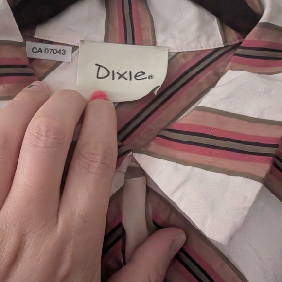 Striped Long Sleeve Dress - Picture 5 of 5